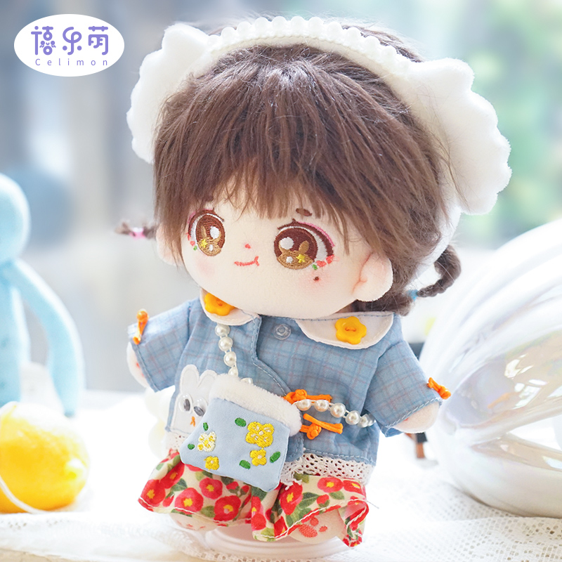 禧乐萌20cm娃衣现货玉兰白兔糖4件套棉花娃娃衣服无属性连衣裙女|msdalam kategori mod main/animasi/Zhou Bian/cos/permainan papan, kartun/Animasi Zhou Bian, 棉花娃娃 - dari Buy2taobao.com untuk memberikan perkhidmatan ejen Taobao profesional membeli