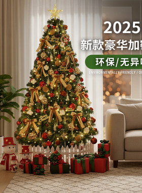 2025新款圣诞树客厅家用高级感圣诞节装饰摆件大型christmas tree