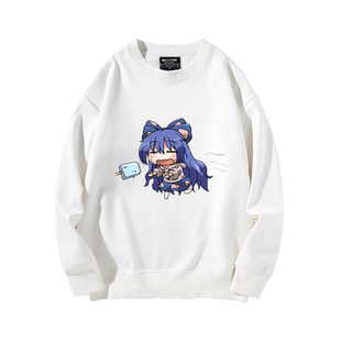 东方project凭依华周边贫穷神依神紫苑卫衣男装春秋二次元上衣服