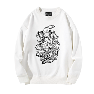 动漫钢之炼金术师周边卫衣男卫衣宽松休闲创意个性潮牌联名上衣服