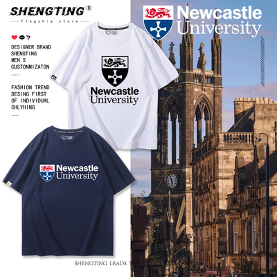 纽卡斯尔大学周边Newcastle 短袖t恤男女青少年夏季NCL纪念品衣服