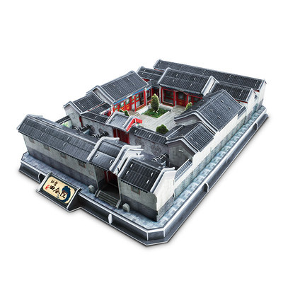 乐立方北京四合院拼图故