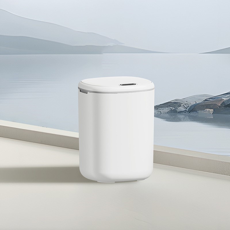 纸篓夹缝全自动智能高级感垃圾桶感应垃圾桶换袋桶电动开盖大打包