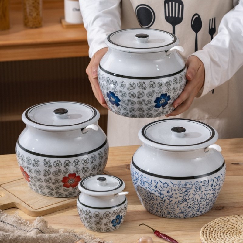 装猪辣椒酱神器耐高温新款密封油罐红油罐装猪油罐食品家用荤油