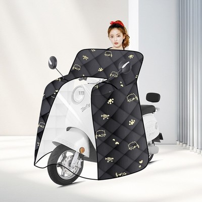 通用防雨专用摩托车冬季电动车新款加大小型挡风被加厚全身电瓶车