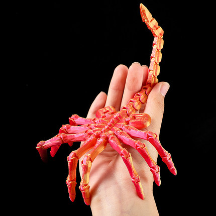 3D打印磁吸抱脸冰箱贴虫异形关节可活动儿童玩具礼物装饰创意摆摊