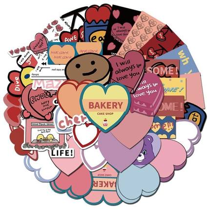 韩国mazzzzy贴纸ins风笔记本平板电脑行李箱手机壳ipad手账日记装