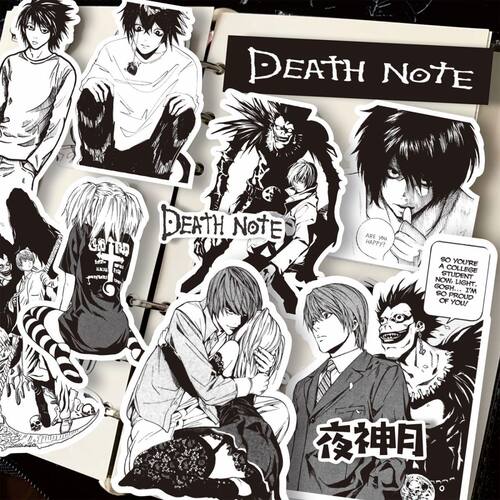 死亡笔记动漫二次元夜神月贴纸