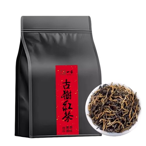 新疆包邮500g云南凤庆滇红金丝古树滇红茶非浓香型金芽袋装散茶叶