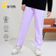 胖女童阔腿裤 子春秋 宽松休闲裤 中大童加肥加大长裤 偏胖女孩大码