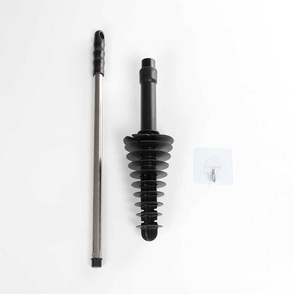 抽拉活塞式马桶疏通器厕所堵捅马桶皮吸一炮通工具手动通厕器三代