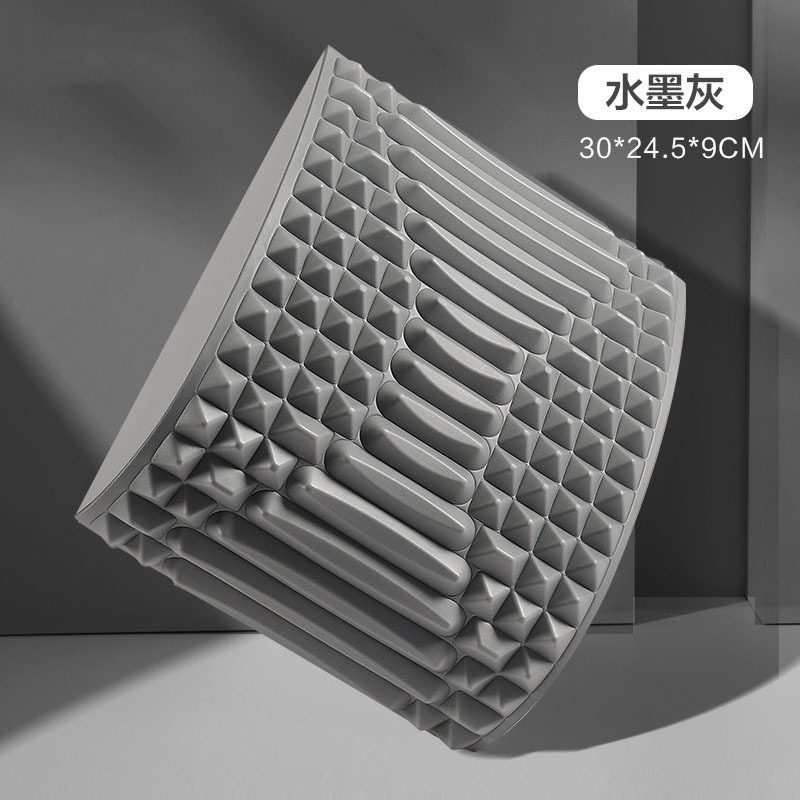 垫按摩轴腰桥水滴型背部腰垫瑜伽垫拉伸垫瑜伽按摩垫