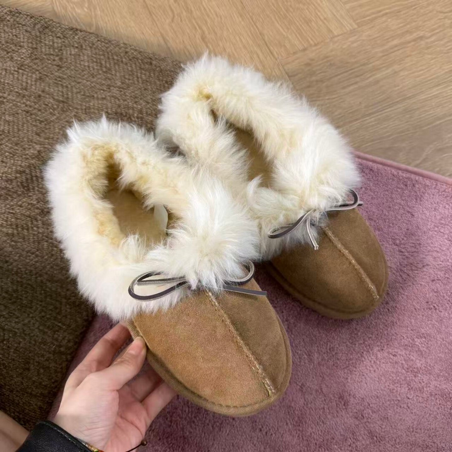 版型升级~纯羊毛大毛王雪地棉鞋