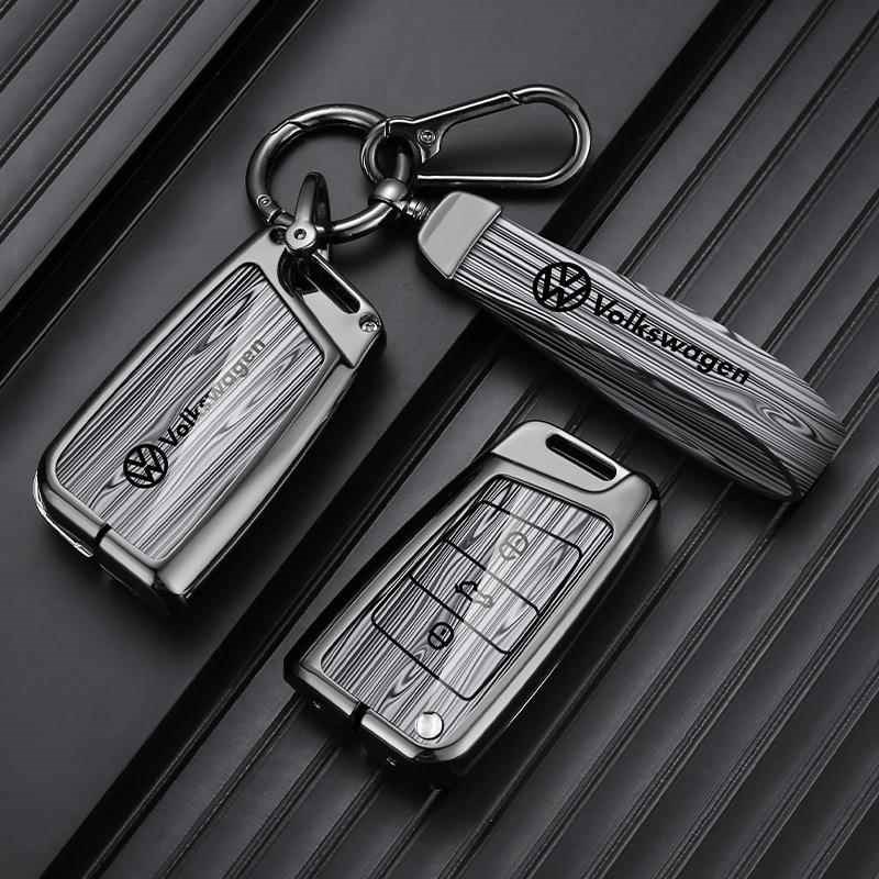 适用迈腾B7钥匙套大众CC钥匙启动2016 15 13 12 11款车壳扣包