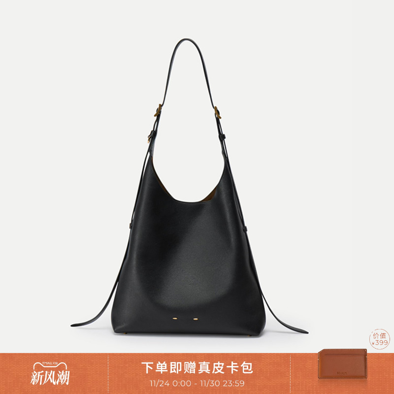 Fabrique纳帕牛皮手提斜挎包