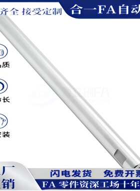 专业定制 ESC-D25-L400-M8-N8-S50 导向轴 内螺纹 带扳手槽