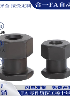 浮动接头FJR3/5/6/8/10/12/14/16-0.8/1.25气缸外六角内螺纹接头