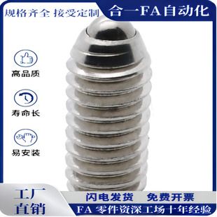 BMS/BSM3/4/5/6/8/10/12/16不锈钢球头柱塞