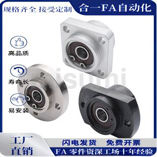 方法兰型BGSZB BGSZ BASZ SBASZ SBGSZ轴承座嵌入型双轴承带卡簧