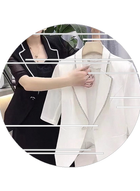 网红爆款时尚蕾丝西服套装裙女2026夏季新款性感镂空外套+吊带裙
