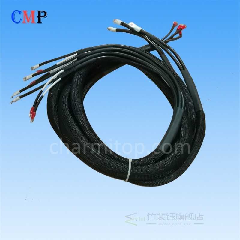 Discharging cable M8 discharged wire 2 cores electrode wire - 实物图