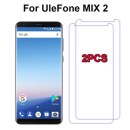2PCS For UleFone MIX 2 5.7 Steel Tempered Glass Film Protect