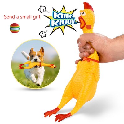 Pets Dog Toys Screaming Chicken Squeeze Sound Toy for Dogs