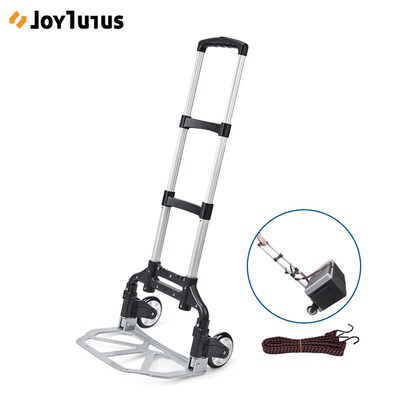 50KG Car Fridge Trolley Folding Portable Luggage Cart Shoppi