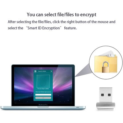 Security Key Computer Laptop Software Protection USB Fingerp