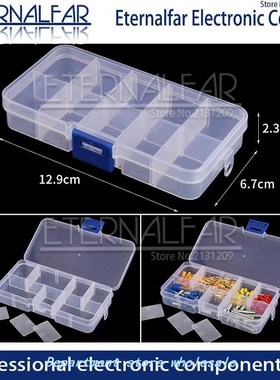 ranSParEnt StoragE SCrEw CaSE StoragE DIY PartS Box ElECtro