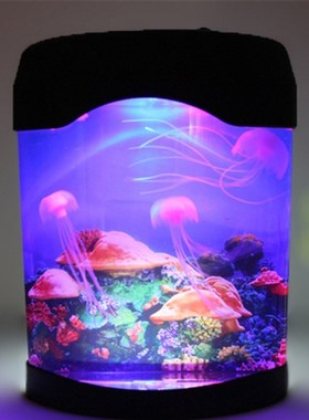 Jellyfish ank Marine World Swimng Mood Light LED Colorful Aq