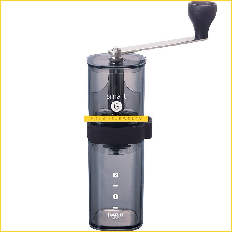 Coffee Grinder Square Portable Grinding Machine Manual Opera