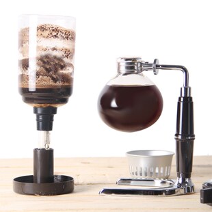 Hand Siphon Coffee Maker Pot Vacuum Coffee Brewer Siphon Dur
