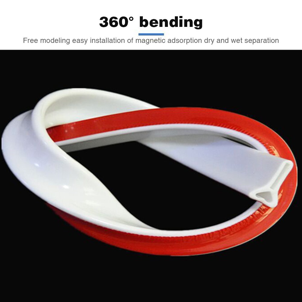 Silicone Bathroom Tool Water Stopper Blocker Shower Dam Non