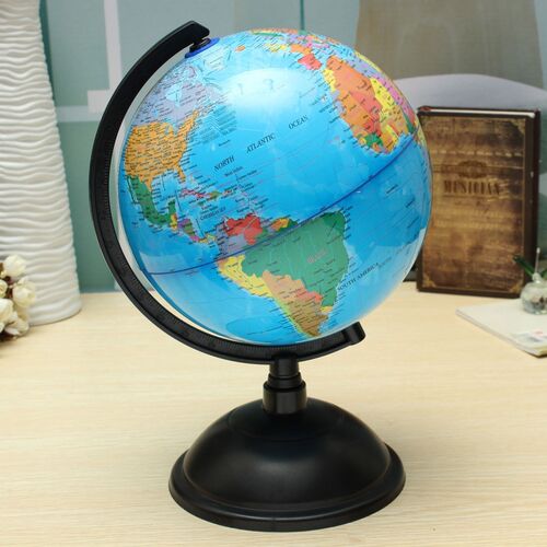20cm World Map Foam Ball Atlas Globe English Ball Planet Ear