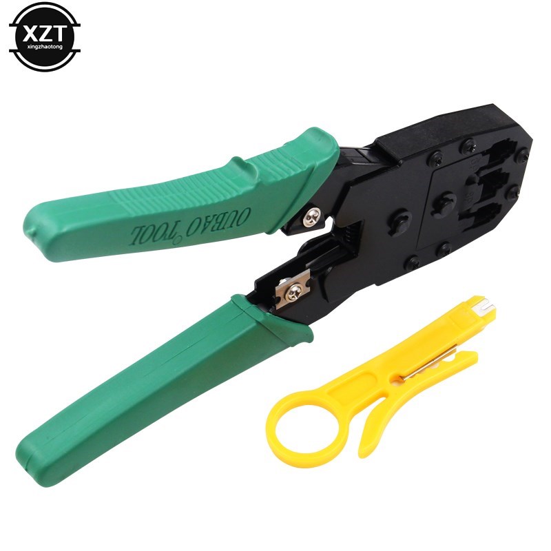 Portable Crimper Cable Cutter Wire Stripper Multifunctional