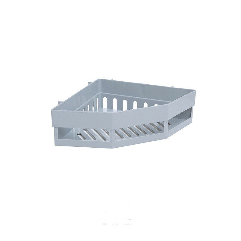 Hot Bathroom Corner Shelves Shampoo Holder Kitchen Storage R