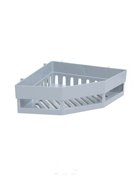 Hot Bathroom Corner Shelves Shampoo Holder Kitchen Storage R
