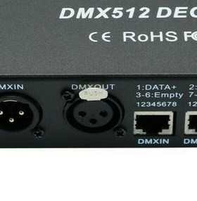 DMX 512 RGB 30 channels LED strip controller DMX decoder dim
