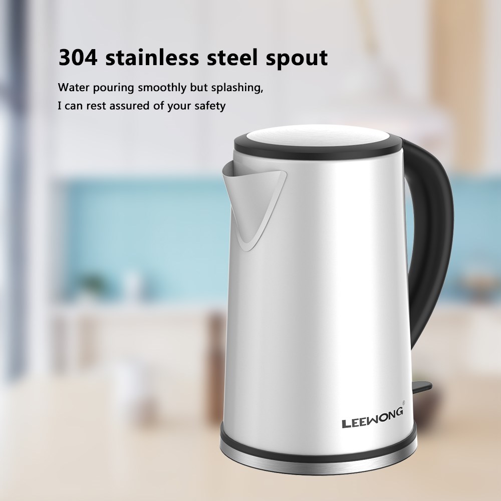 Electric Kettle Stainless Steel Large Capacity Fast Boiling