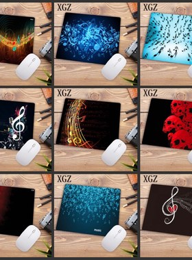 Musical Notes Customized Laptop Gaming Keyboard Mouse Pad Si