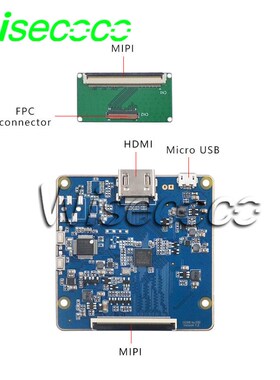 3.4 inch round tft lcd capacitive touch screen Circular IPS
