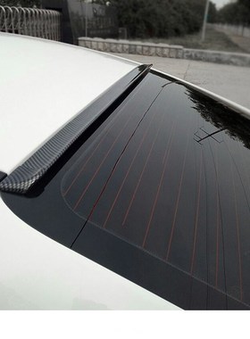 1.5 m carbon fiber rubber rear spoiler body trim for BMW 1 2