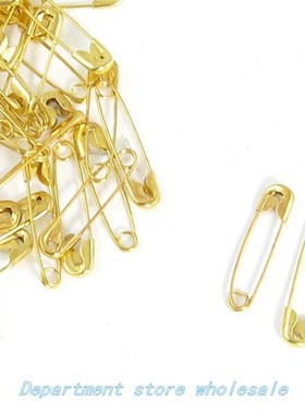 2015 Highly Commend90 Pcs Gold Tone Metal Safety Pins for Cl