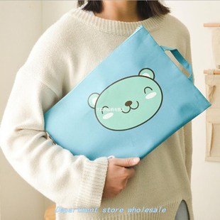 File Folder Stationery Organizer School Supplies Canvas Cute