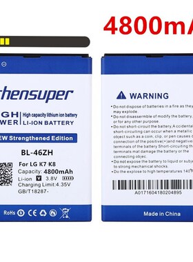 chensuper  4800mAh BL46ZH BL 46ZH Battery for LG K7 MS330 L