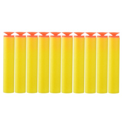 100 Pcs Dart Refills Sucked Head  Foam s for Nerf Toy Gun At