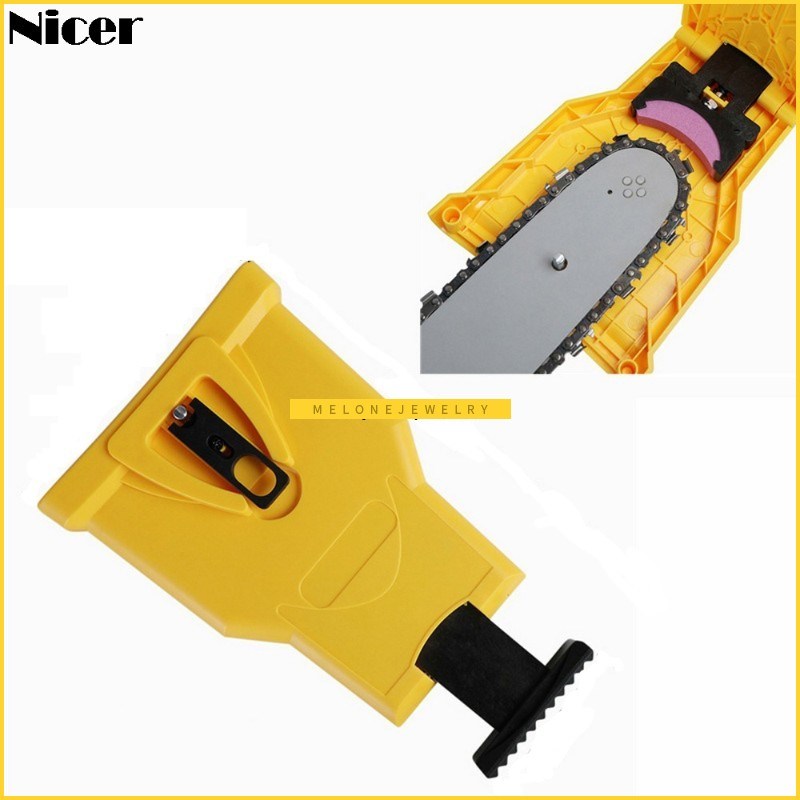Chainsaw eeth Sharpener Portable Sharpen Chain Saw Bar-Mount