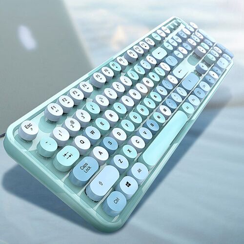 New Arrival 2.4G Wireless Keyboard and Mouse Mixed Color Ful