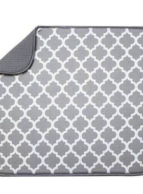 Dish Drying Mat For Kitchen Sink Drainer Microfiber Cushion